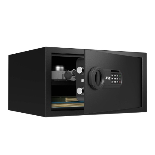 Steel Money Box With Removable Shelf, Office & Hotel Safe, 1.0 Cubic Feet,RPNB RP23ESA